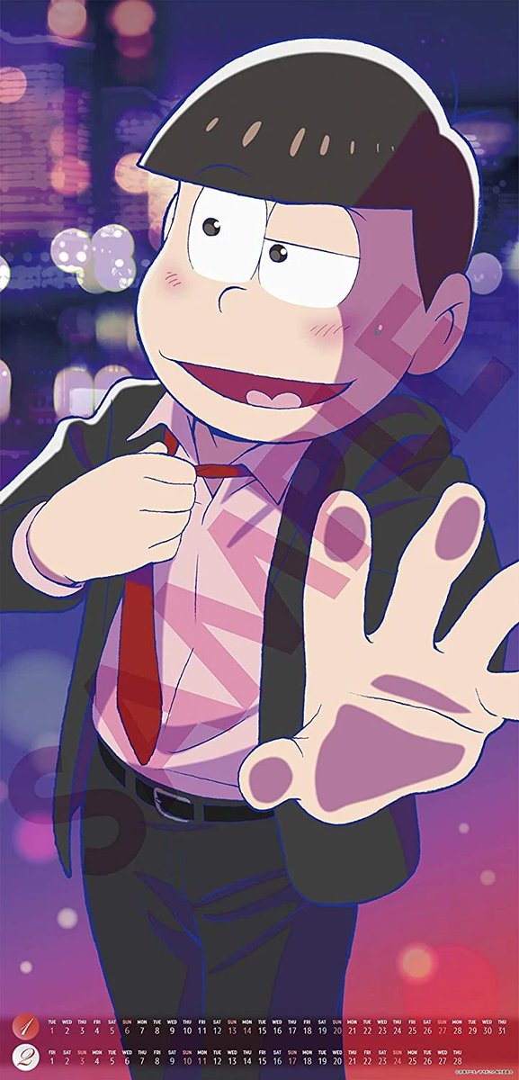 MatsuuBot's tweet photo. 【おそ松】Kebodon (Calendar)【2019 Calendar】https://t.co/usUaG8JpDy