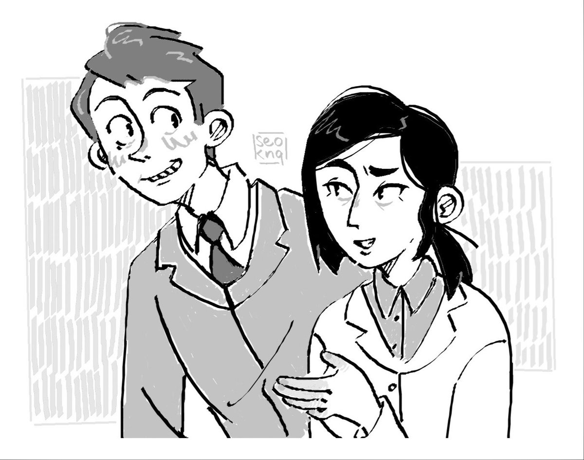 seoknq's tweet photo. Brett and Reagan from Inside Job :) https://t.co/BlW3lvKMPn