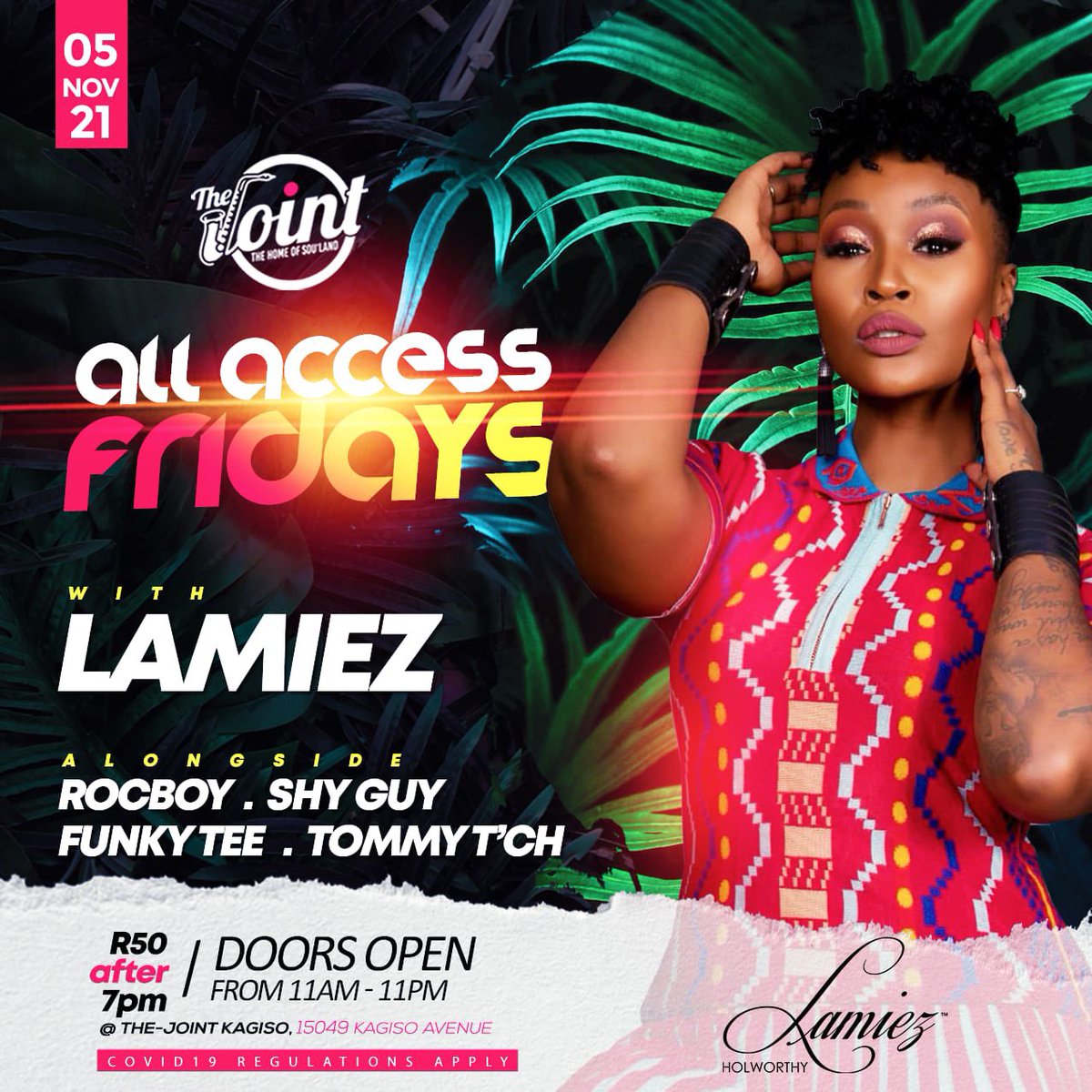 TheJointLounge's tweet photo. @LesOhNyC @LamiezHolworthy Hey hey https://t.co/K11jxa40sz