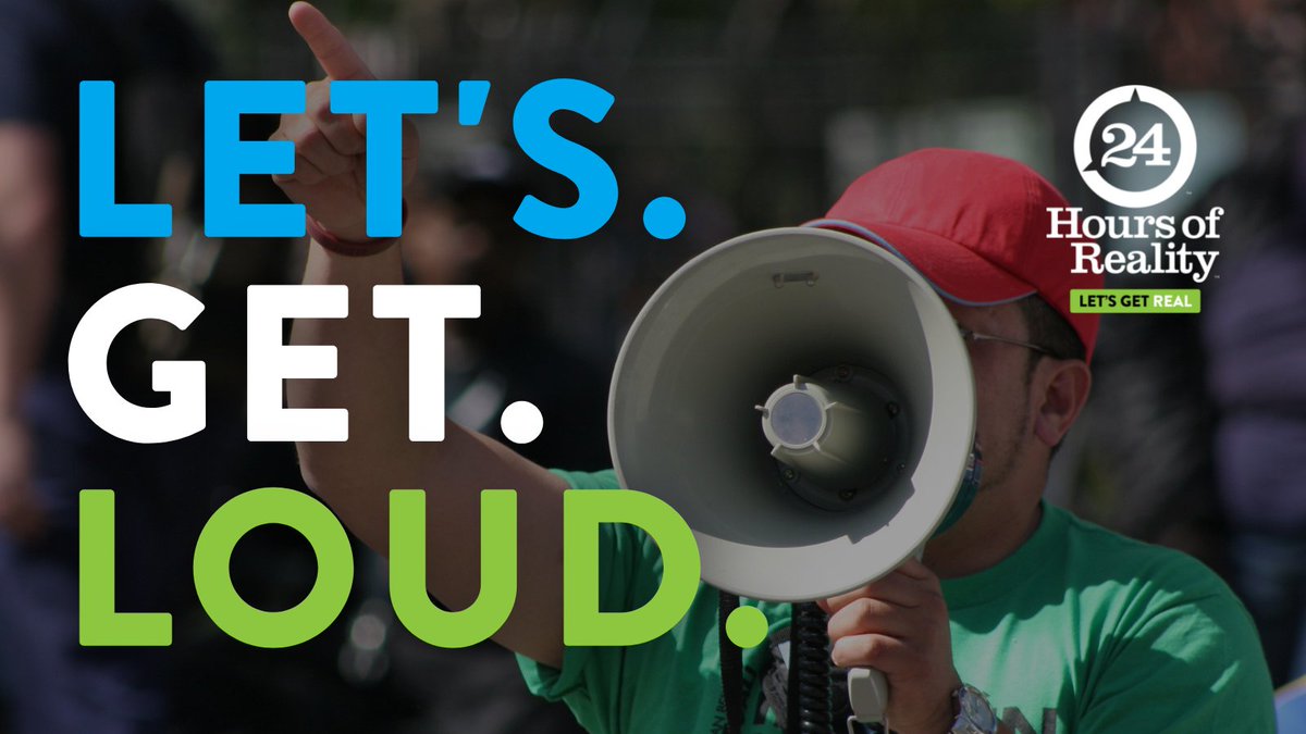 ClimateReality's tweet photo. We're speaking out today because we have to take REAL action on climate once and for all, while we still can.  

Join us: retweet and demand our leaders act at #COP26. 

#LetsGetReal #24HoursofReality https://t.co/e0gRuz6YuY