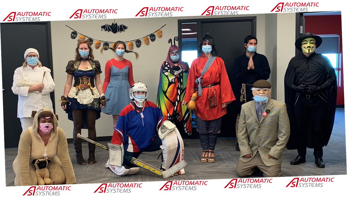 Automatic_ASA's tweet image. Don’t be afraid it’s just #automaticsystems #halloween team.