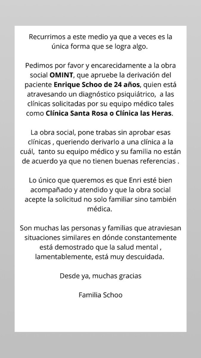 juampamauro's tweet photo. Por favor necesitamos una mano con la difusión, con un rt o fav nos ayudan a que nos den pelota.  Etiqueten acá abajo a @omintassistance . Necesitamos que den la cara, no podemos esperar más. Basta. https://t.co/V1cFtDC6ZZ