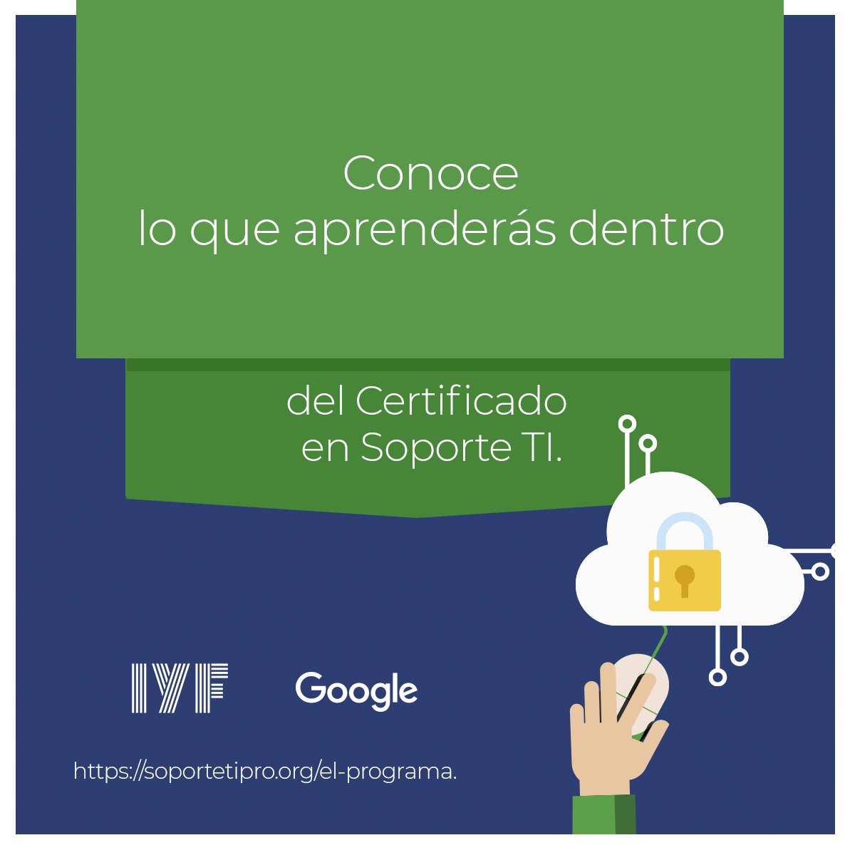 GoogleIT_Cert's tweet photo. Como parte de nuestro certificado, obtendrás el conocimiento que Google considera necesario para iniciarse profesionalmente en el área de Soporte Técnico.
.
.
.
#GoogleLearn #GrowWithGoogle #CursosGratis #CursoGratuito #EstudiaEnLinea #CursosOnline #CursosGoogle https://t.co/GPntisW0Oi