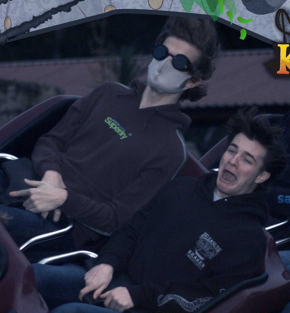 Ranboosaysstuff's tweet image. Roller coasters are great