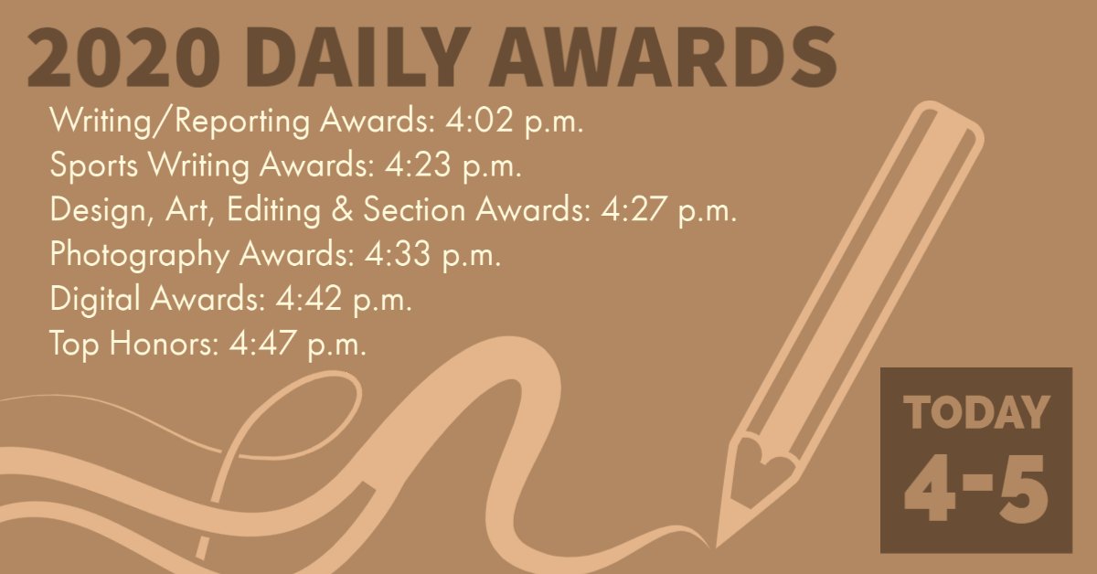 SCPressAssoc's tweet photo. We're wrapping up our 2020 Virtual Awards today from 4-5 p.m. with our Daily Newspaper Awards! 🍻 We can't wait to honor our winners so tag your co-workers and friends as we kick off the weekend with this belated awards celebration! Here's the schedule... https://t.co/BhusWB75oh