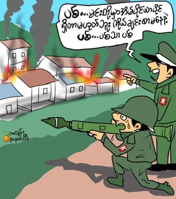 BREAKING NEWS: The military junta has burned down the Christian building of COTR( Church on The Rock) – Thantlang, Chin State, along with Thantlang Baptist Church-TBC’s four storey office building. 1/3

#WhatsHappeningInMyanmar
#Oct29Coup
#PrayforChinState
#PrayForThantlang
