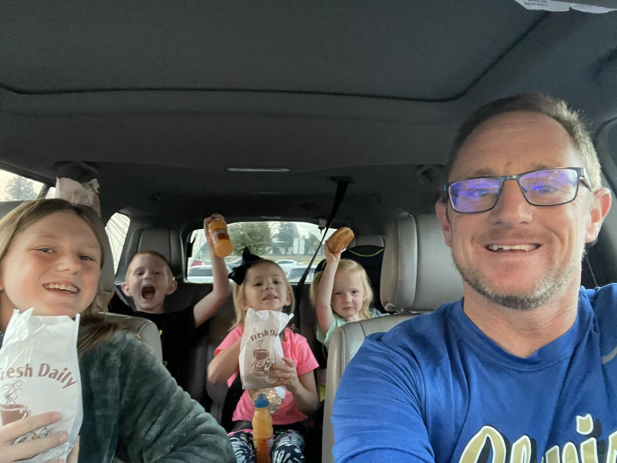 CoachRHammond's tweet photo. #Doughnuts4Dubs week 10 rivalry game @ClovisFootball vs @CW__football for the greatest trophy in hs sports #TheRangeRider 43rd addition. #Drive4Nine https://t.co/P2elHOpykU