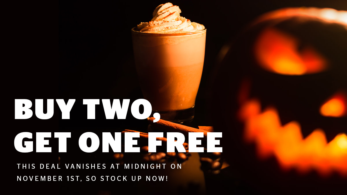 Carusoscoffee's tweet photo. Our Fall savings sale is live! 🍁🍂

Buy 2 get one FREE- On all 12 oz bags of coffee and single serve cups.☕

Hurry! When the clock strikes midnight on November 1st, this sale will be gone. 🦇🎃👻

Shop now! ➡️ https://t.co/QKLwjxr77g https://t.co/SALa3fVGy9