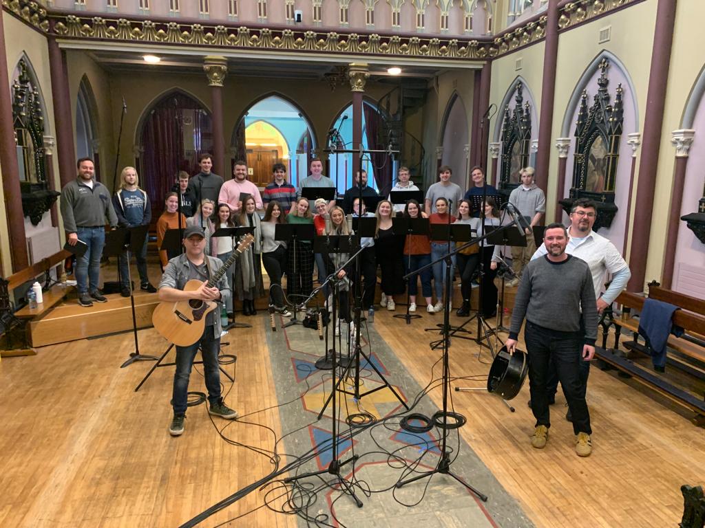 KevinWhyms's tweet image. Fantastic day recording with @UCDChoral and @JJFroberger @SignumRecords