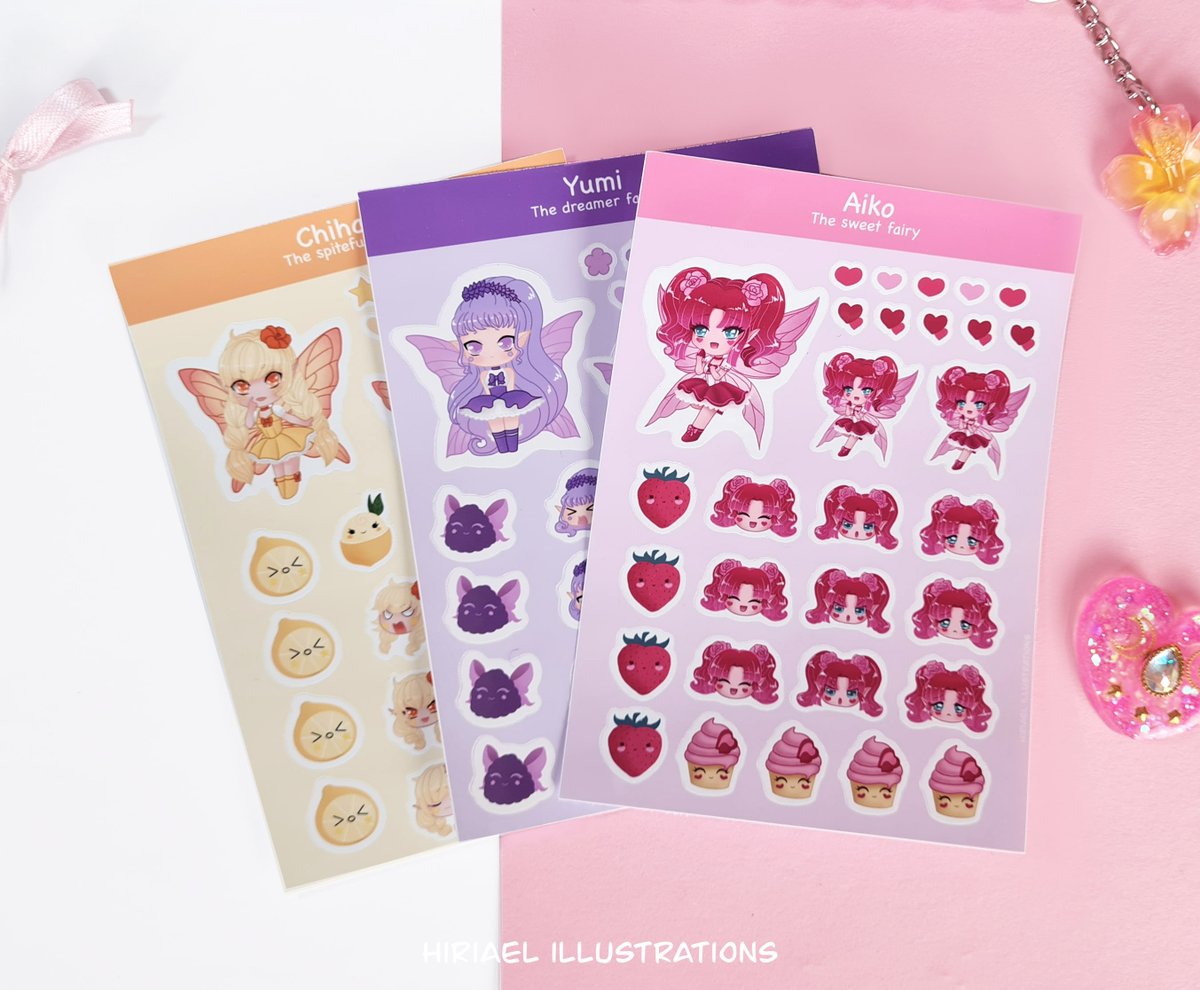 hiriael's tweet photo. EtsyShop: https://t.co/ZMCaIh8vEF
#art #artist #illustration #fairy #chibi #kawaii #cute #manga #anime #cartooncharacter #stickerplanner #stickerssheet #stickers #stickerslove #stickerlove #stickerart #stickerdesign #adesivi #adesiviagenda #artigiano #fatine #chibistyle #fantasy https://t.co/LOwSSmWyqC