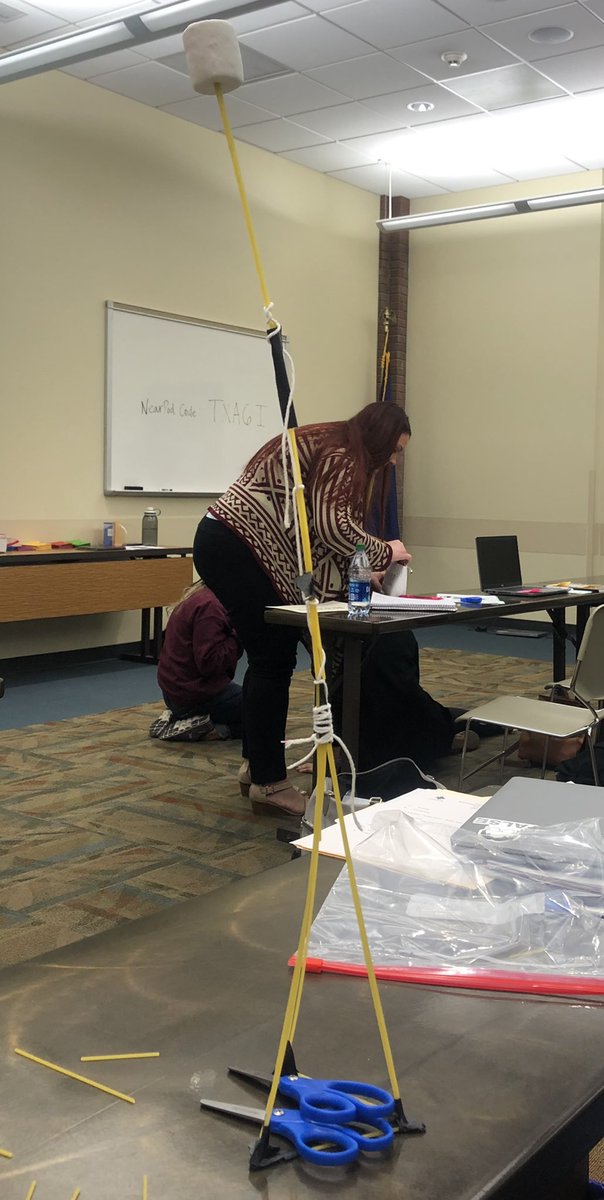kemstructional's tweet photo. Making D. Thib. STEM proud by winning the spaghetti noodle tower challenge at the Instructional Leadership Conference! 24 1/2 inches! #TeamworkMakestheDreamWork #communicationiskey #LPSS #DTSMA #ILConference2021 https://t.co/Xyw8kLBbV5