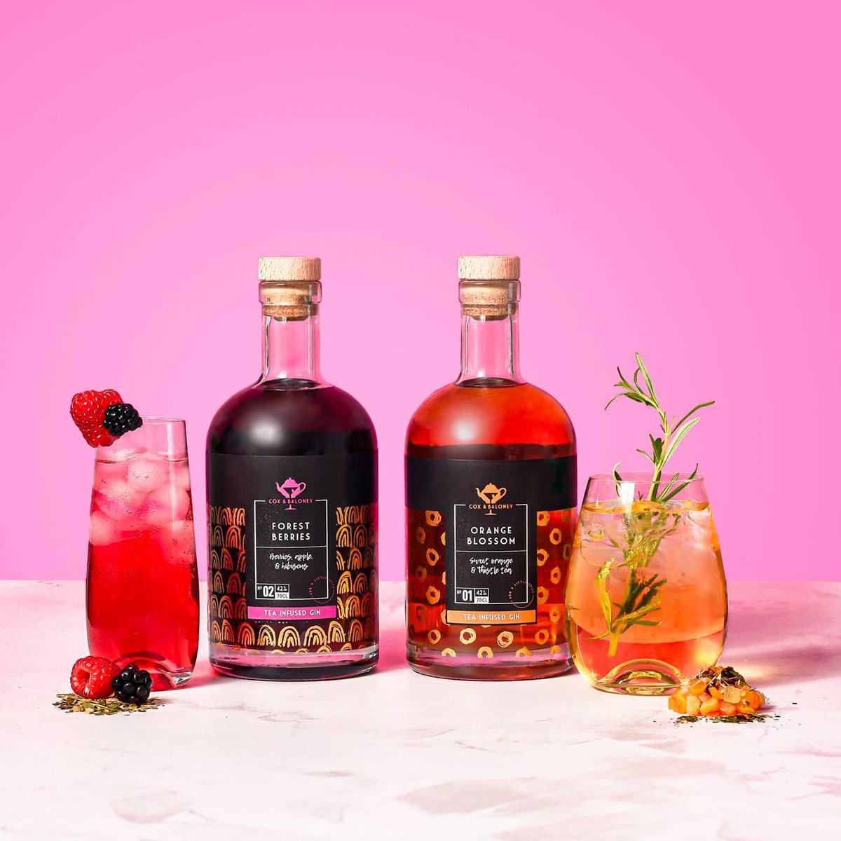 Christmas is fast approaching so why not give the gift of gin this year. 
Currently available in two tasty flavours, Forest Berries and Orange
coxandbaloney.co.uk
#xmas #gin #tea-gin  #Somerset