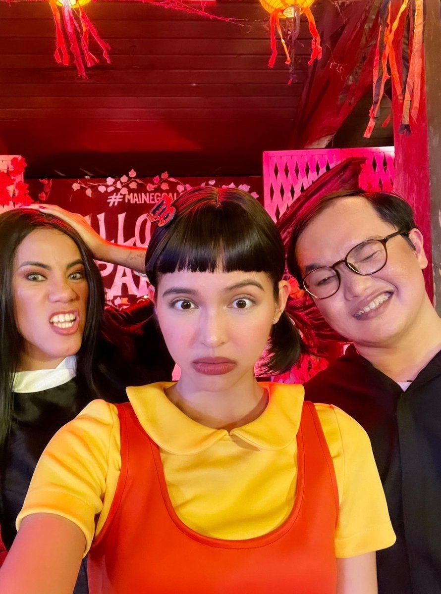 #MaineGoals season 1 – achieved! Thank you for joining us tonight sa aming Halloween party and for being with us for 13 weeks! Grateful for every adventure taken with the besties and with you all.. pero hindi pa dito nagtatapos! See you next season – to more #GoalsAchieved! 🥳
