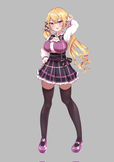 この娘でなんかつくるかも知れないです
制作頑張ります 