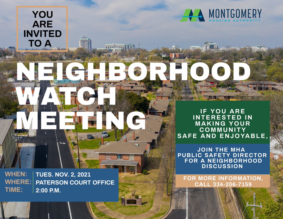 Montgomery Housing Authority (MHA_today) Twitter