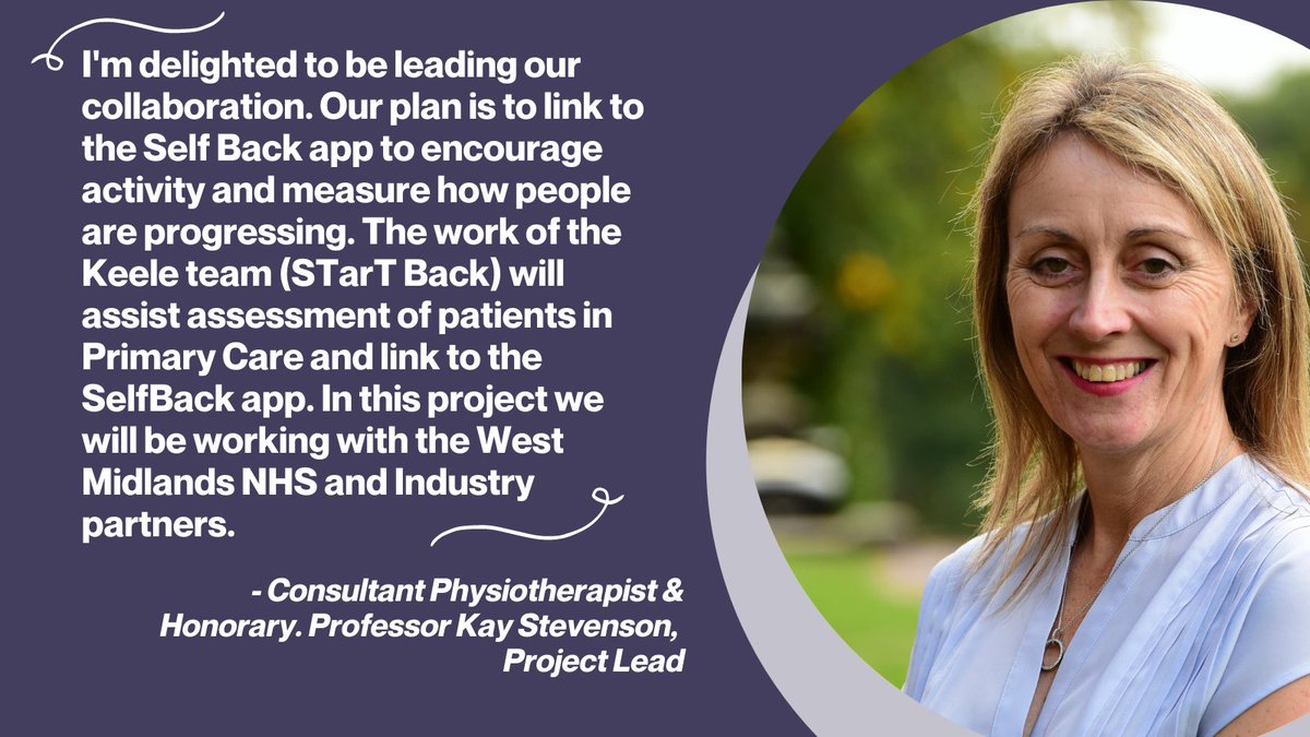 Keele STarT Back tweet media