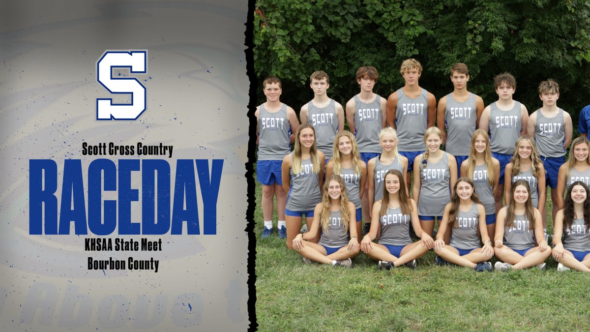 Good luck to the Cross Country Team at the KHSAA State Meet today.