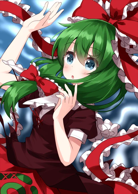 #深夜の真剣お絵描き60分一本勝負 鍵山雛 