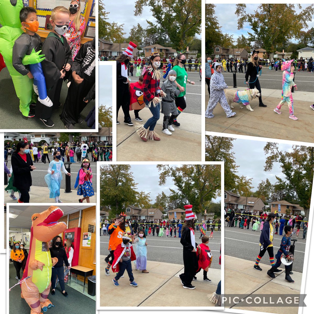 Fun at Jackson parade! I think the staff had just as much fun dressing up as the kids! <a href="/CongerKim/">Kim Conger</a> <a href="/PTAJackson/">George A Jackson PTA</a> <a href="/GAJacksonES/">George A. Jackson Elementary School</a> @JerichoUFSD <a href="/shannon_clair/">りさ！！</a> <a href="/A_RiveraNY/">Dr. Alejandro Rivera</a> <a href="/librarian_melia/">Danielle Melia</a>