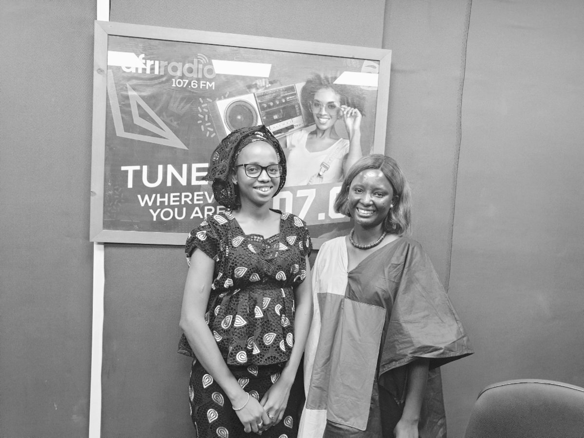 MariamCoco411's tweet photo. On the Let's Talk Show I have @pad_drive a woman lead organization that advocates for access to free period products. Provide sanitary products and menstrual hygiene education to women in prison, tanka tanka psychiatric hospital and schools.
#LetsTalkShow #AfriRadio #PadDrive https://t.co/X7OrG3QGa5