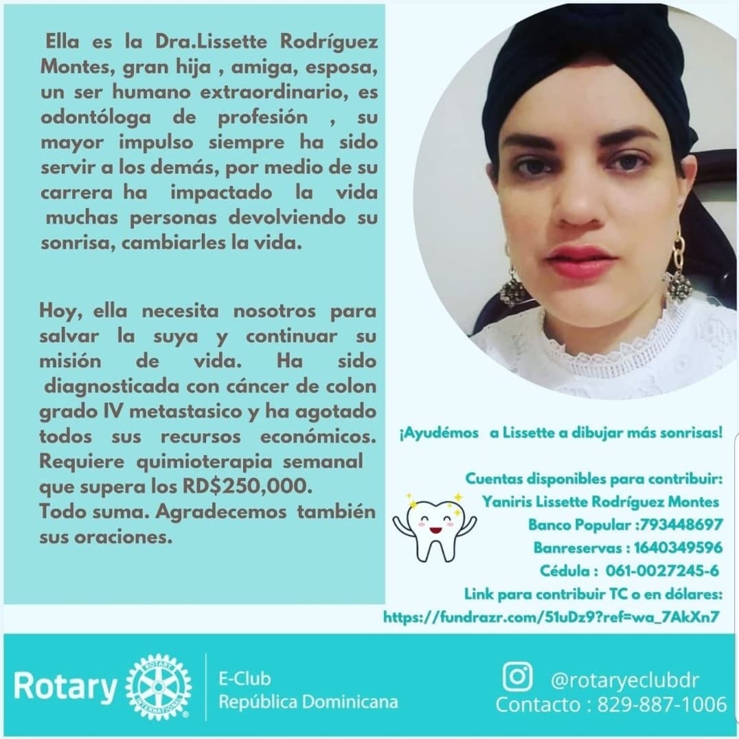 amauri2042's tweet photo. Hola ayudemos a lissette en su lucha contra el cáncer https://t.co/Y2KaXWVsOy