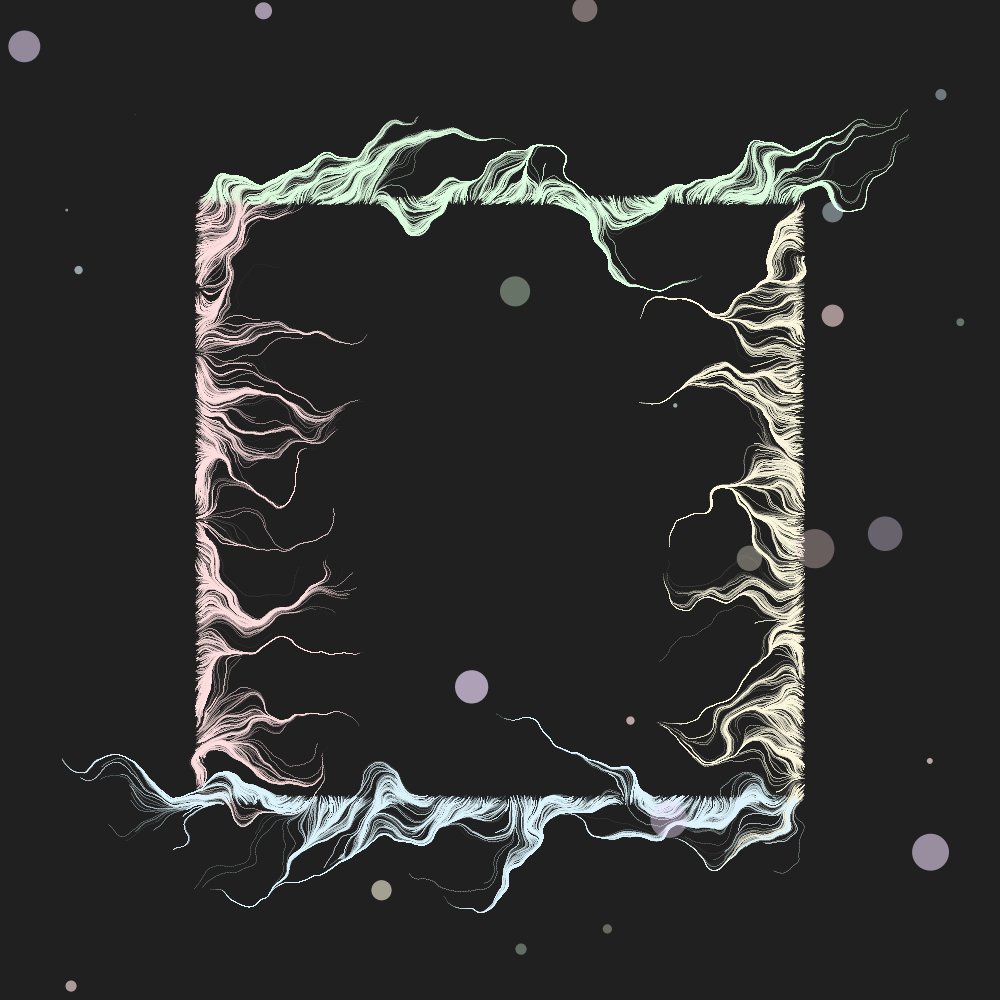 Footprintsonmar's tweet image. Residue of thoughts..

#perlinnoise #flowfield