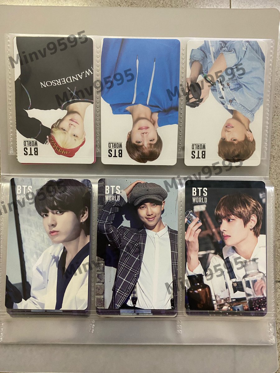 minv9595's tweet photo. การ์ด bts world #9595update https://t.co/KAYfnPOpTc