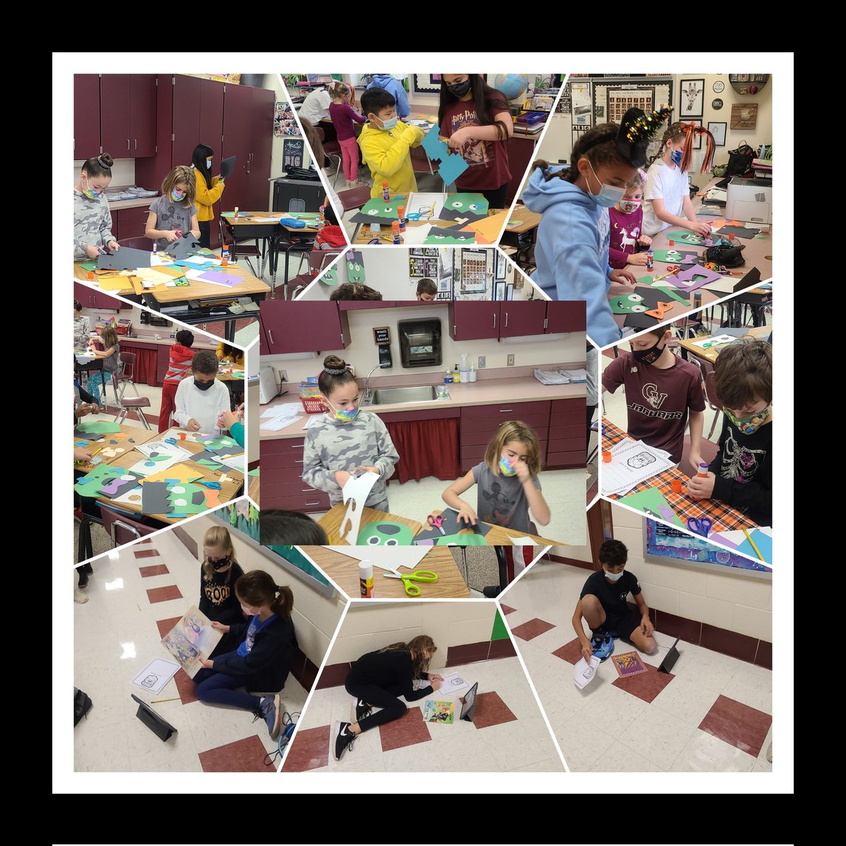 Halloween fun with our 5th grade buddies! <a href="/bethelspringsgv/">BSES</a> <a href="/chalfar_bses/">Robyn Chalfant</a> @Joglush