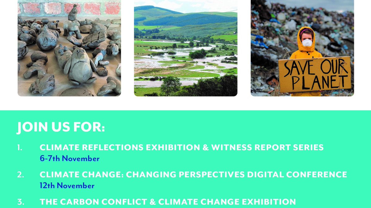 🌍Our #COP26 activities are kicking off next week with our incredible partners! We have new exhibitions, film screenings, talks, workshops &amp; digital conference all taking place, all free! <a href="/BritGeoSurvey/">British Geological Survey</a> @CCScotland @ScotCCAN 
#ClimateBeacon #ClimateChange #COP26 Please retweet!
