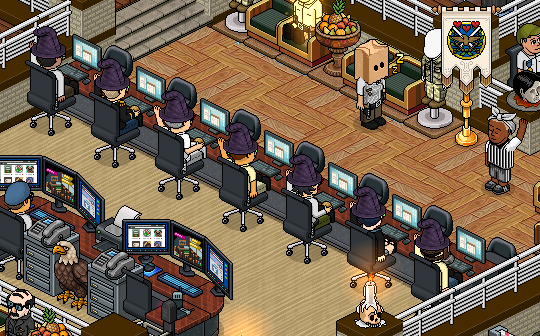 USDFHabbo's tweet photo. What a spooooky weekend this is! Nothing to do for this Halloween? How about you join us for some festivities! 

Will it be a trick? Or TREAT!? 

- Aneha https://t.co/U6kvO28Yve