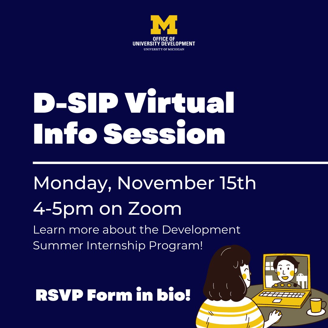 U-M D-SIP tweet media