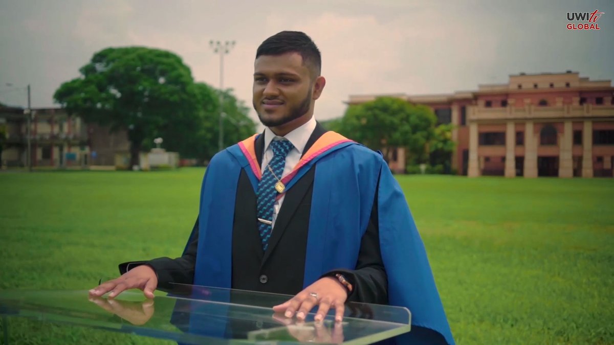 UWITv's tweet photo. Scenes from the 2021 #UWIStAugustine #Graduation Ceremony: Faculty of Social Sciences Part 1. Watch now on https://t.co/luMYSBWCrN, https://t.co/s2wkDDOzOM or on the #UWITV #FlowEVO channel. For listings, visit: https://t.co/XZVYhxeoqB #UWI #WestonMaharaj #Valedictorian https://t.co/H31dvd0j2E