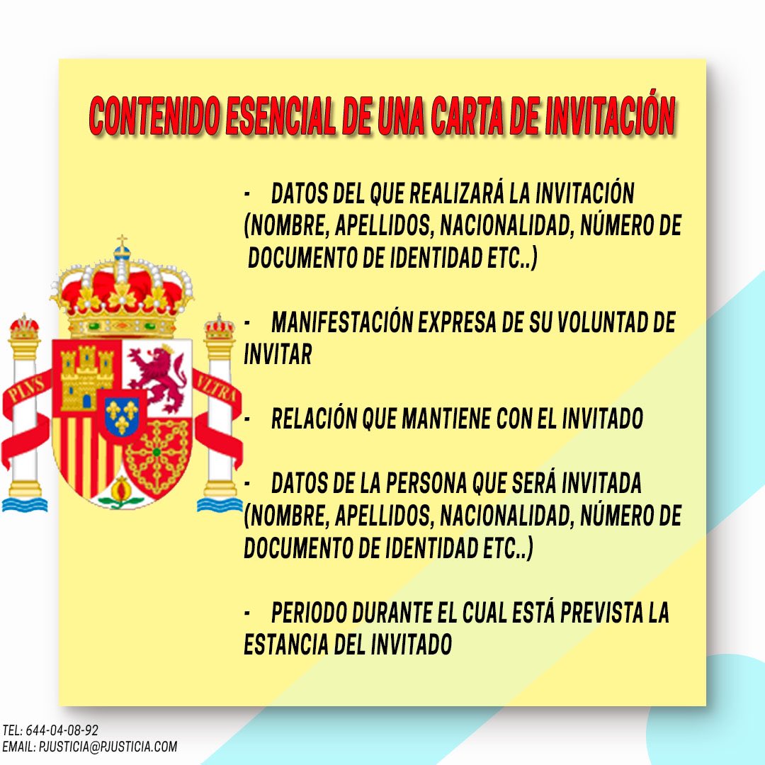 ProyJust's tweet image. #abogadosespaña #cartadeinvitacion #inmigrantes #Madrid #España #extranjeros #viajes #viajesespaña #viajesporelmundo