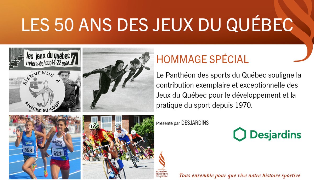 Panthéon des sports du Québec (@pantheonsportqc) on Twitter photo Le <a href="/pantheonsportqc/">Panthéon des sports du Québec</a> va profiter de son prochain Gala pour souligner les 50 ans des <a href="/JeuxduQuebec/">jeuxduquebec</a> cette institution solidement ancrée dans notre paysage sportif qui a permis à des milliers de jeunes à être initiés aux bienfaits de la pratique sportive
#GalaPSQ #jeuxduquebec Le <a href="/pantheonsportqc/">Panthéon des sports du Québec</a> va profiter de son prochain Gala pour souligner les 50 ans des <a href="/JeuxduQuebec/">jeuxduquebec</a> cette institution solidement ancrée dans notre paysage sportif qui a permis à des milliers de jeunes à être initiés aux bienfaits de la pratique sportive
#GalaPSQ #jeuxduquebec