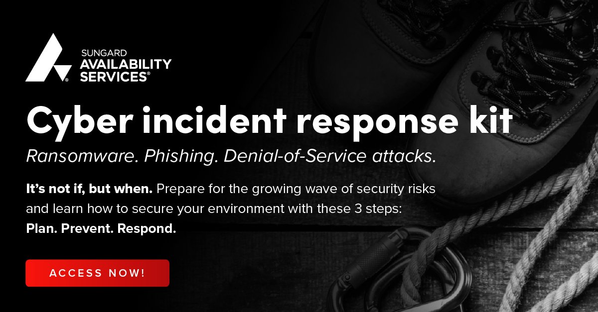 Plan. Prevent. Respond. Here are our best resources providing a holistic view of the three fundamentals every company needs to secure their environment and prepare for the growing wave of security risks: ow.ly/Pb9650GAui3 #CybersecurityAwarenessMonth #BeCyberSmart