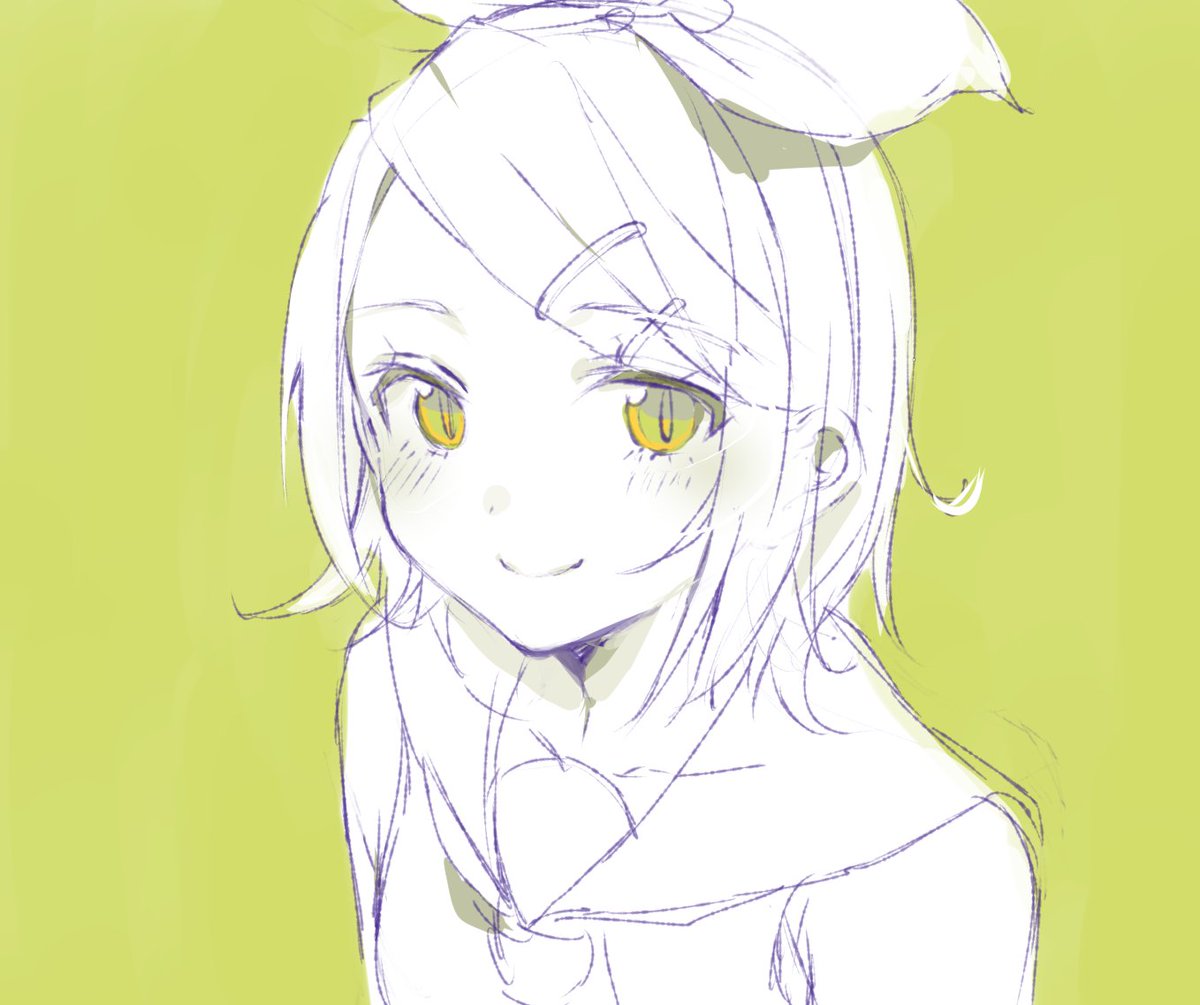 鏡音リン 「」|ヘレミアのイラスト