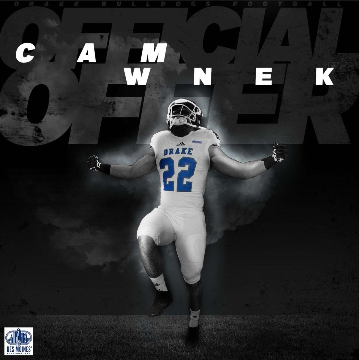 Very excited to have received my first D1 offer from Drake University!