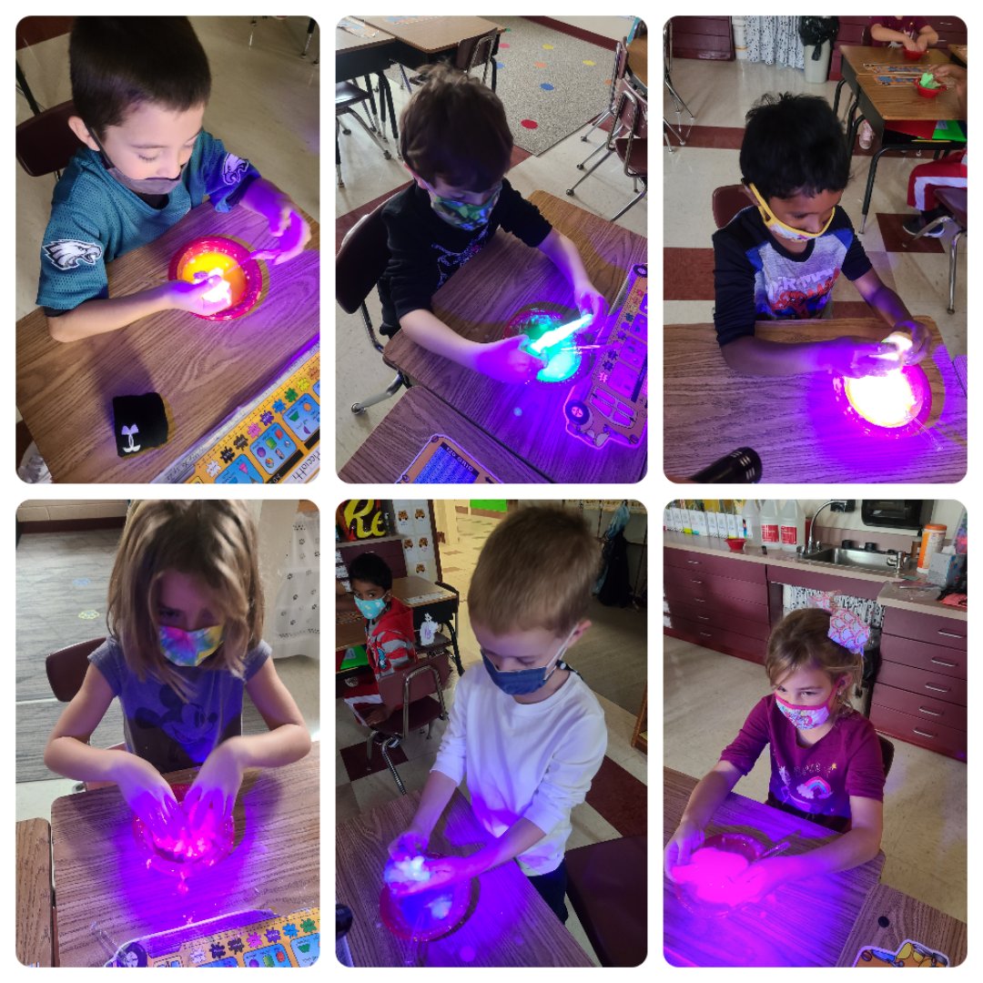 Spooky Halloween glow in the dark slime! <a href="/bethelspringsgv/">BSES</a> @Joglush