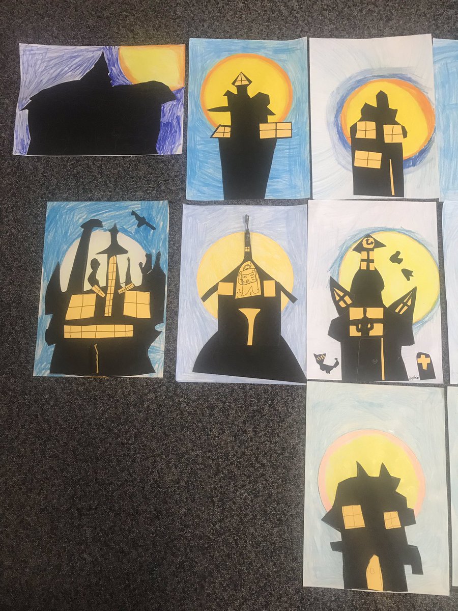 This morning, we learned more about the origins of Halloween, took part in a quiz and created a spooky scene using contrasting colours with Mrs Logie 😊🧙🏻‍♀️
