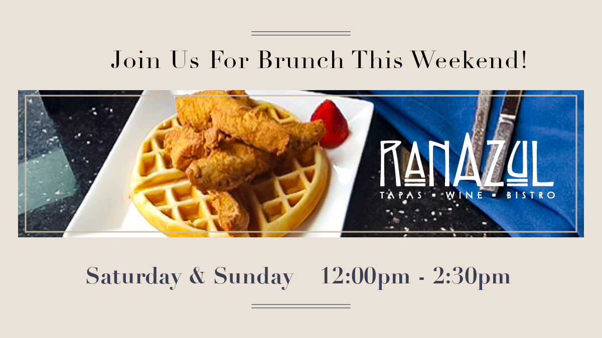 Ranazul's tweet photo. Eggs Benedict, Chicken &amp; Waffle, Bloody Mary . . . what more could you want for brunch this weekend! Join us on Saturday and Sunday from 12pm to 2:30pm https://t.co/RYSyog4B5O #eatlocal #brunch #howardcountyrestaurants #explorehocomd https://t.co/Srs5Viscnn