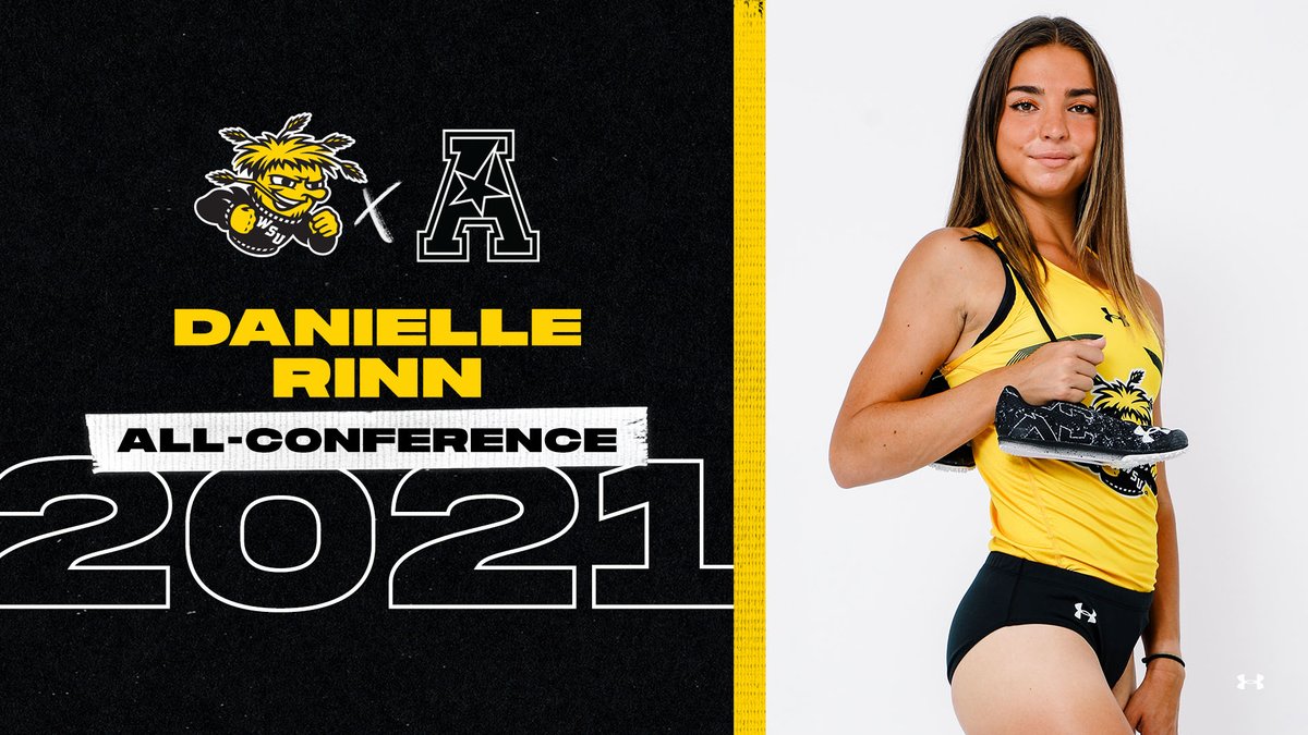 .<a href="/DRinn17/">Danielle Rinn</a> earned all-conference honors for her 11th-place finish! #watchus