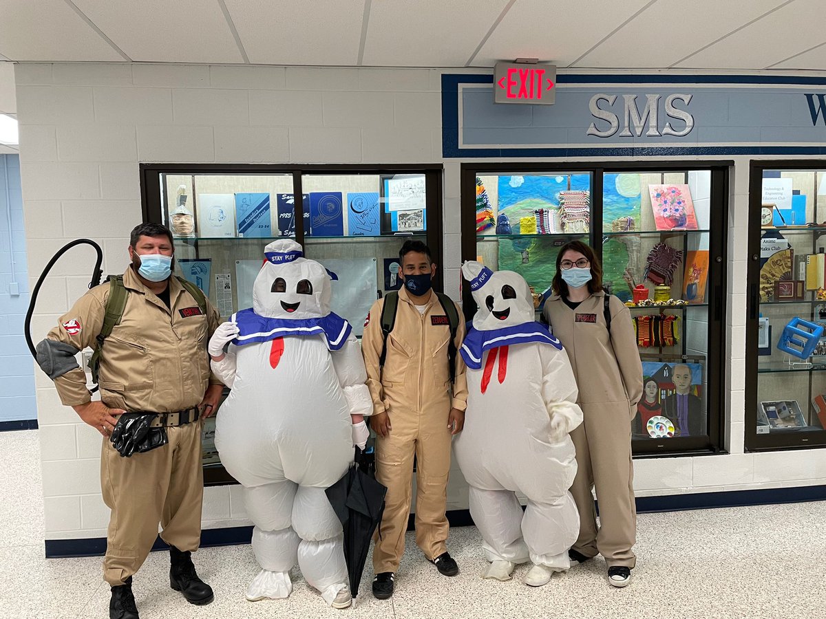WE ain’t afraid of no ghosts! #WEthing