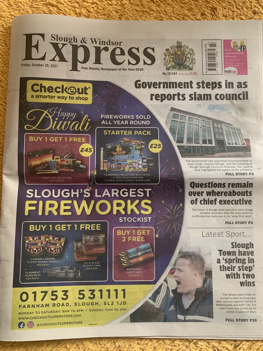 BeesIceHockey's tweet photo. Wow! Some great coverage in local press this week! Thank you @ExpressSeries Slough &amp; Windsor Express! Nice @kevslyfield photo too! https://t.co/Iojm4Odeyu