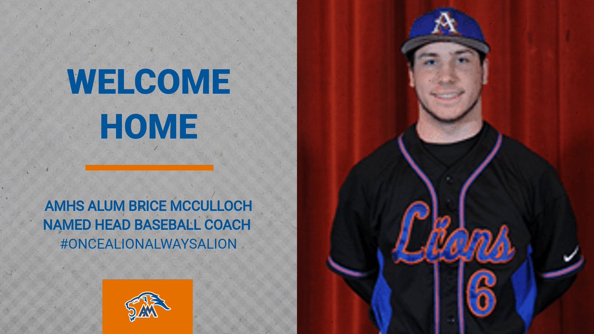 AMHSsports's tweet photo. Congrats to Brice! We are excited to add another alum to our coaching ranks https://t.co/O9AjAVbotI