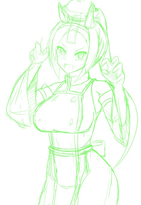 こんな感じでキョンシーっぽくなんないかなぁ学級委員長 