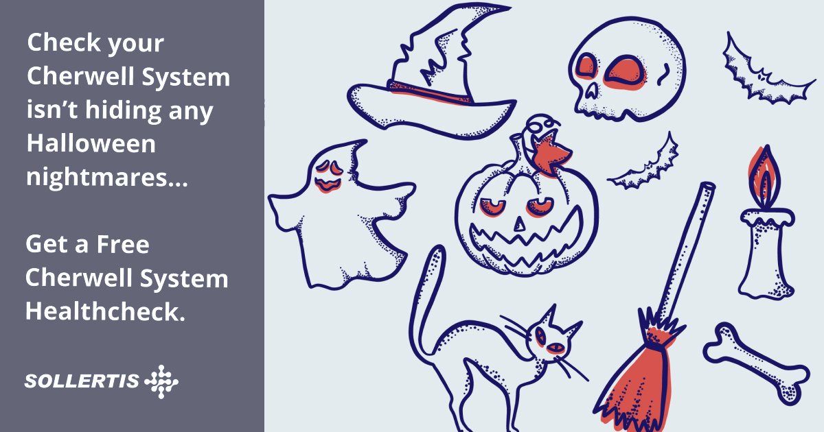 Do you know if your Cherwell system is working as it should? Take the fear away this Halloween with a FREE Cherwell system Healthcheck. loom.ly/WDzp0ow