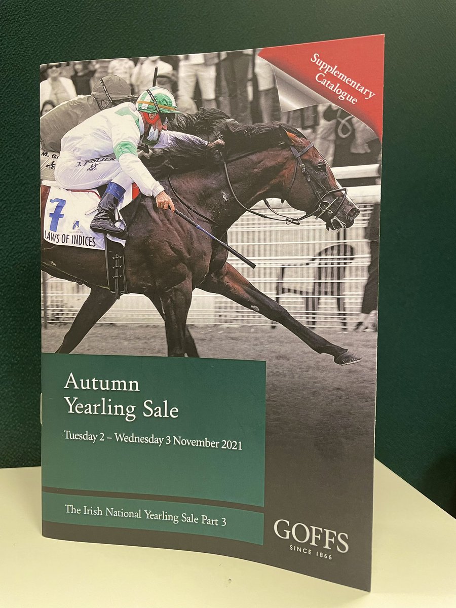Goffs1866's tweet photo. So many important wildcards, we had to make another catalogue ✅
𝐒𝐔𝐏𝐏𝐋𝐄𝐌𝐄𝐍𝐓𝐀𝐑𝐘 𝐂𝐀𝐓𝐀𝐋𝐎𝐆𝐔𝐄𝐒 burgeoning with #QualityAndValue available at reception for next week’s Autumn Yearling Sale 📖
Reg to attend 👉 https://t.co/M5UGjlzBJ2 https://t.co/nptjm8WWeh