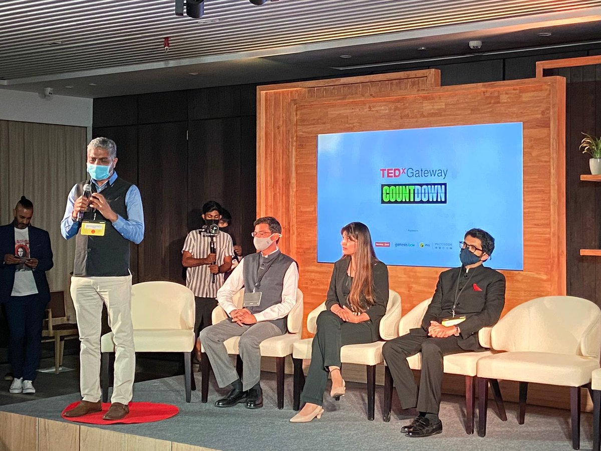 #JoinTheCountdown

In an insightful conversation with the innovator himself <a href="/rapole/">Madhusudhan Rapole</a>. 

<a href="/flameoftruth/">@flameoftruth</a> <a href="/MahaEnvCC/">Climate Radio</a> 

#TEadxGateway #pollutionfree #Globalwarming