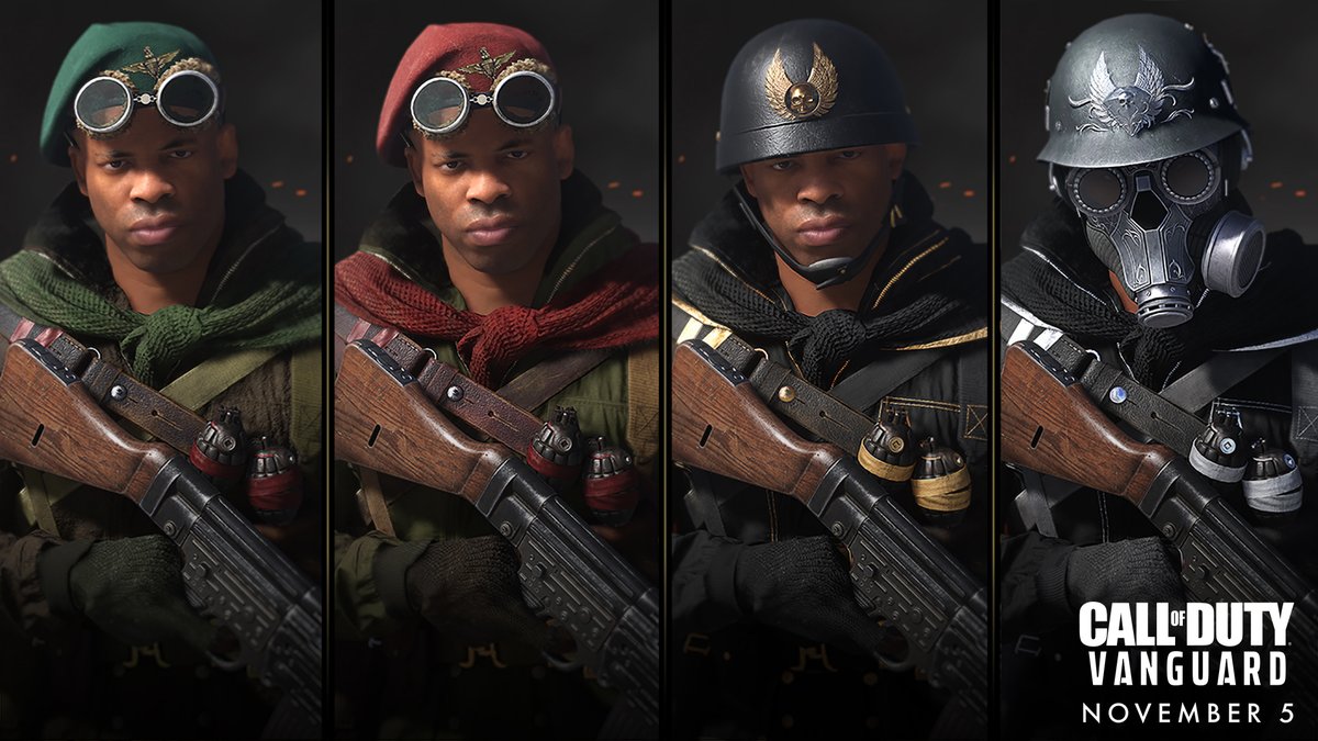 charlieINTEL's tweet photo. Operators in #Vanguard have Operator XP. 

Level them up to unlock special Gold attire, Weapon XP for specific weapons, and more. And, if you use use an Operator's favorite weapon, you earn bonus Weapon and Operator XP.

Here's different skins for Kingsley: https://t.co/nNijD5l5X4