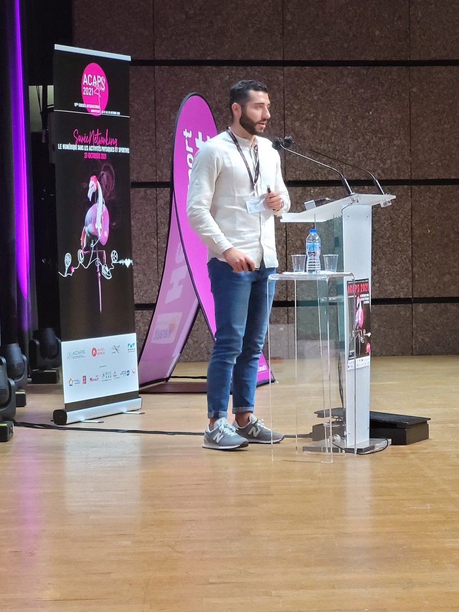 SergeColson's tweet photo. ACAPS 2021 Nice symposium about Eccentric Exercice #ACAPS #Montpellier #LAMHESS https://t.co/T7zO4b8aEW